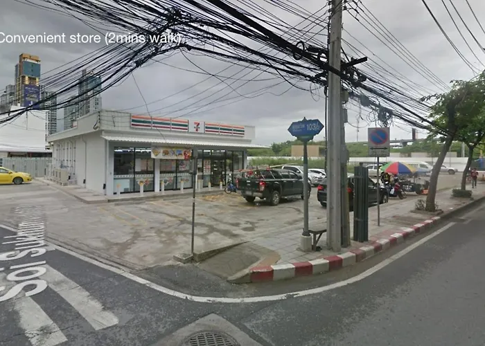 U1 Large 2 Bed Bts Udomsuk Apartment Bangkok